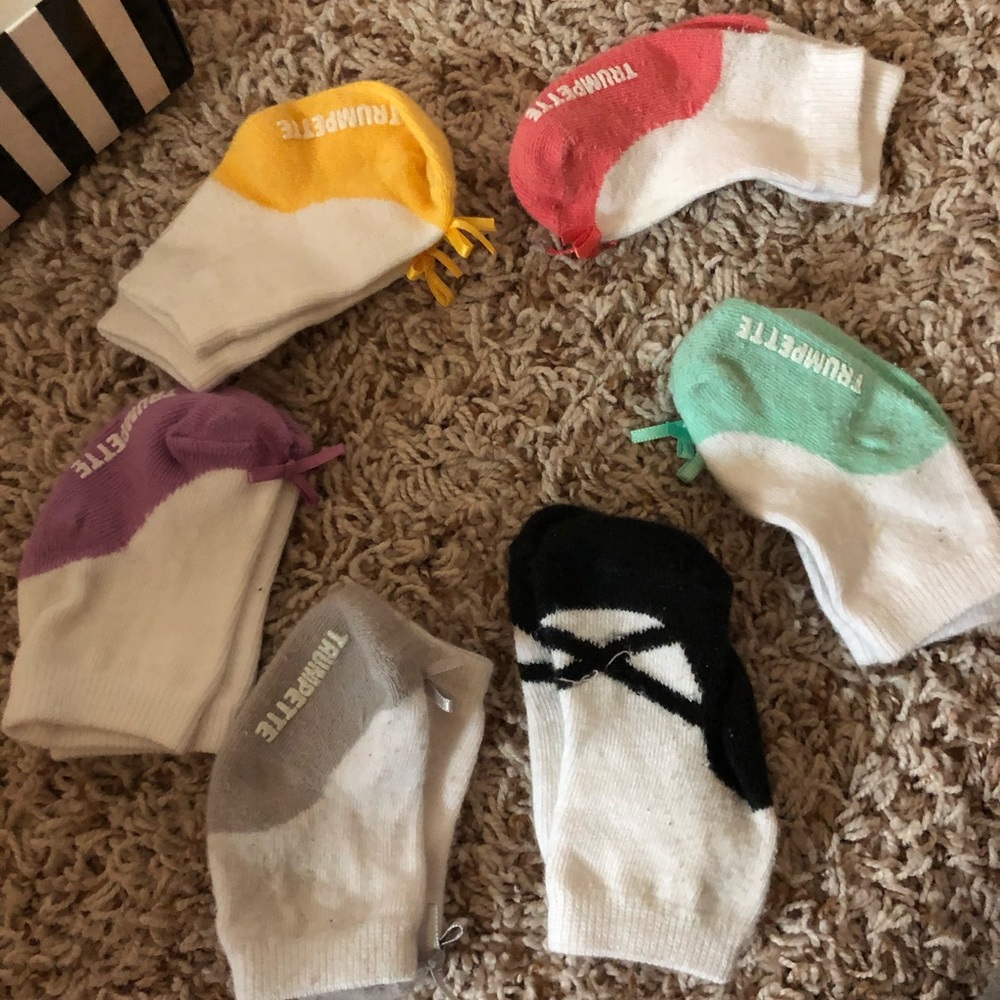 Trumpette socks (preloved). 1-12months